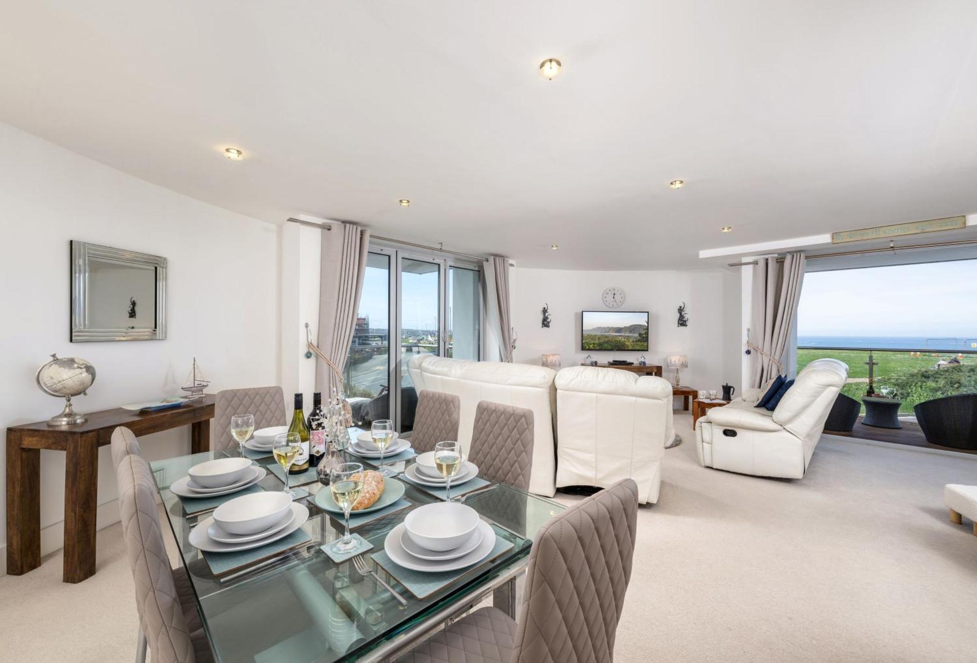 Number 2 In Lusty Glaze, Newquay Villa New Quay Eksteriør bilde