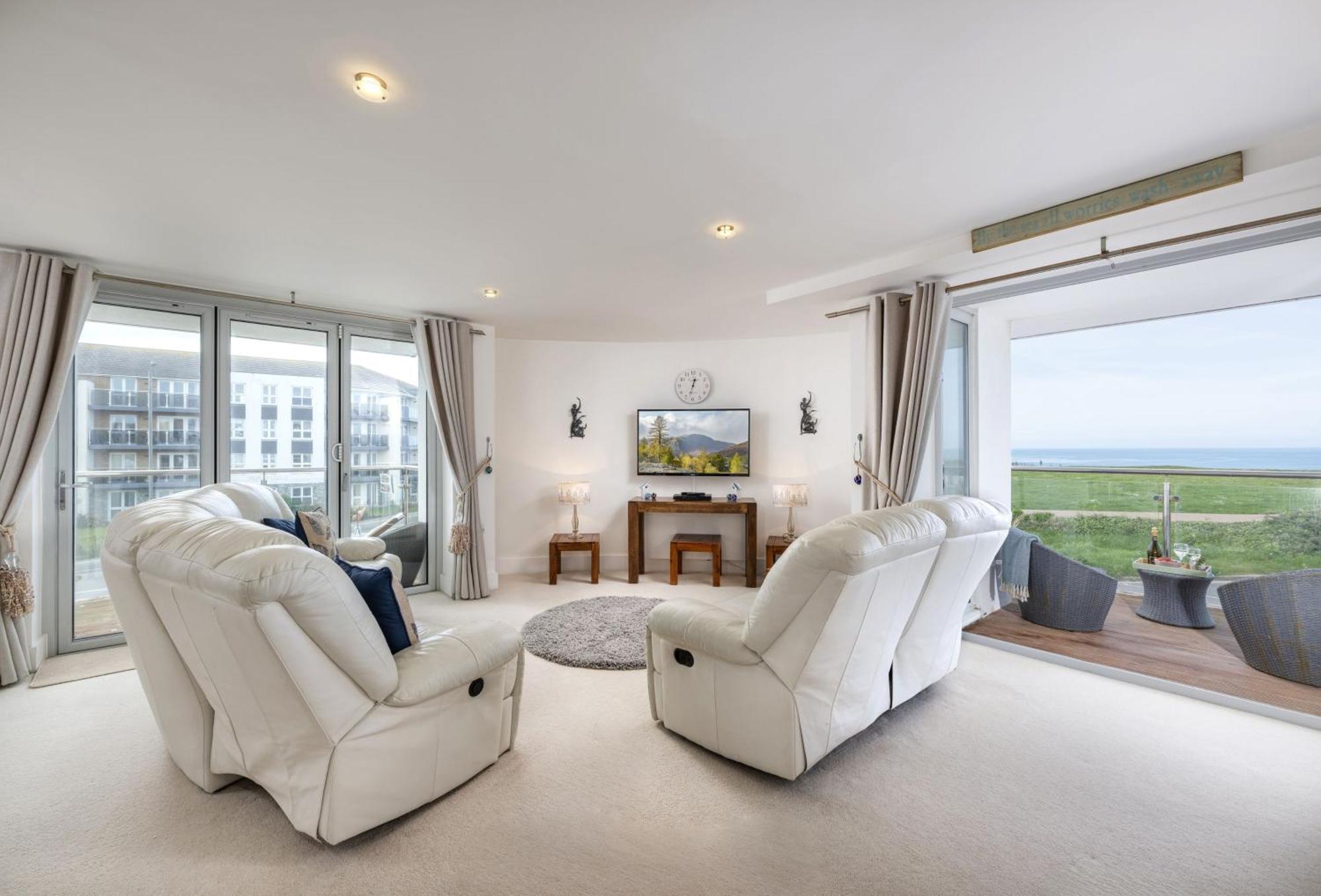 Number 2 In Lusty Glaze, Newquay Villa New Quay Eksteriør bilde